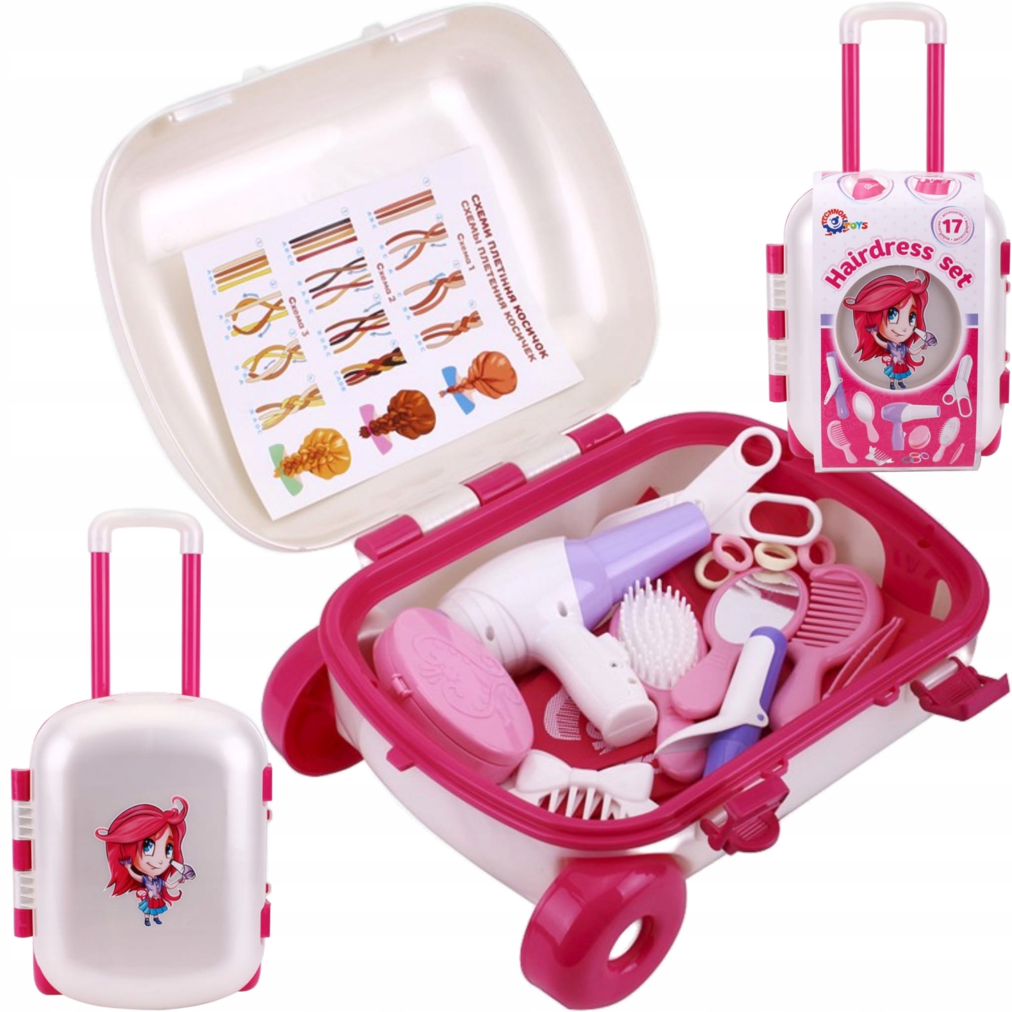 

Zestaw Fryzjerski Z Akcesoriami Dla Dzieci