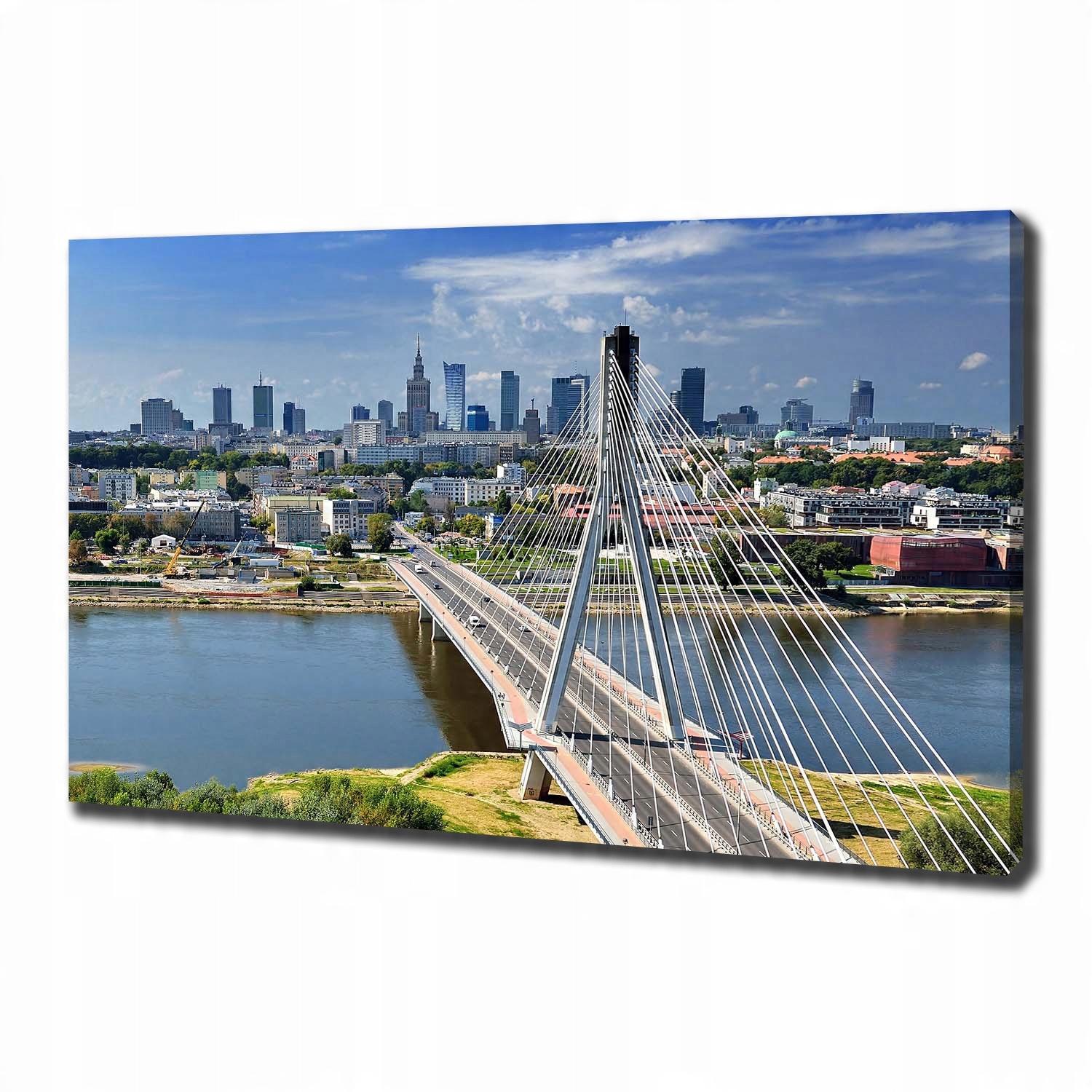 

Foto obraz na płótnie Warszawa Polska 100x70 cm