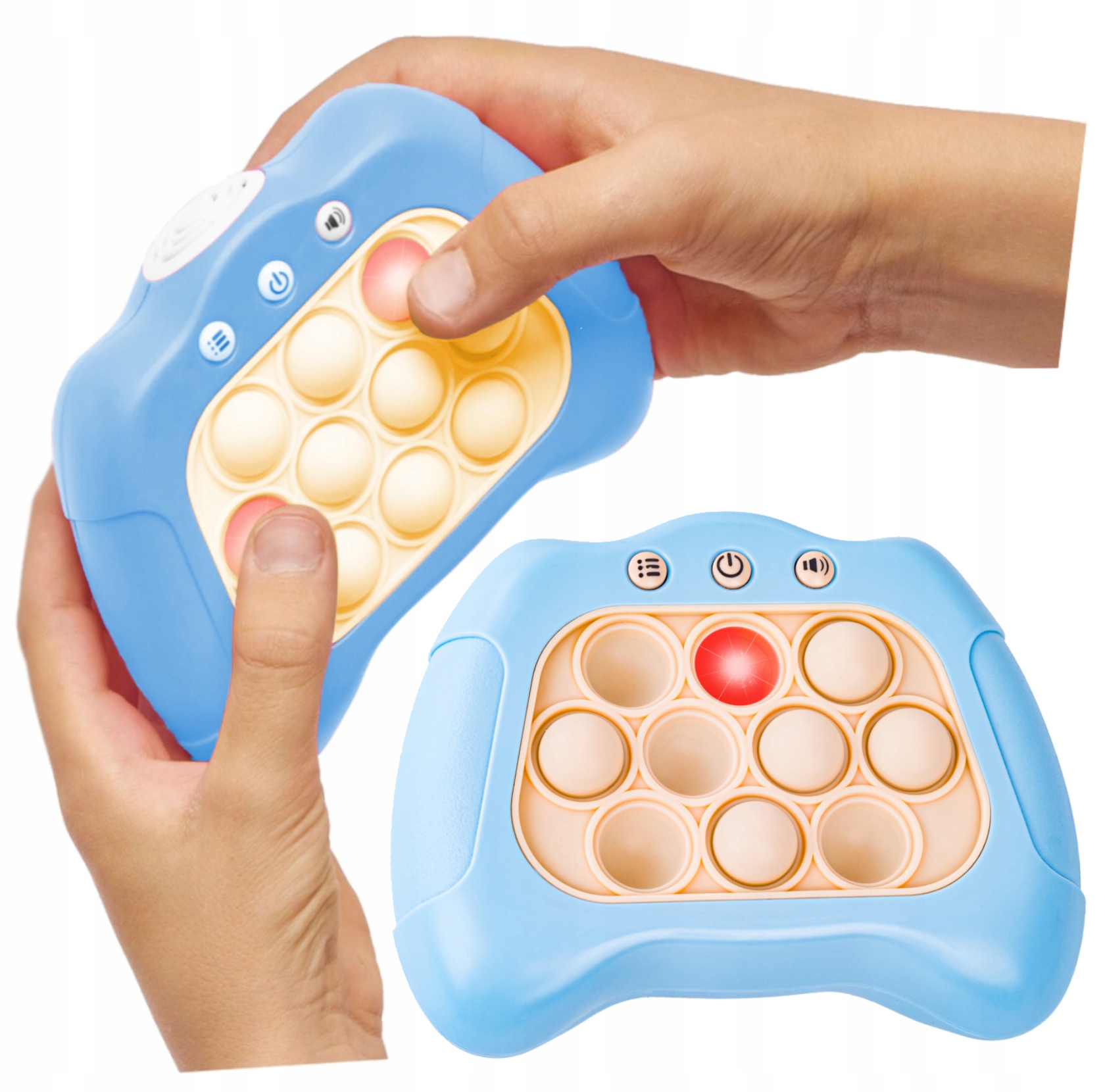 POP IT GRA ELEKTRONICZNA ANTYSTRESOWA ZRĘCZNOŚCIOWA SENSORYCZNA POPIT