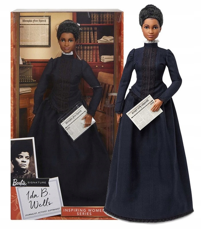 

Lalka Barbie Kolekcjonerska Ida B Wells