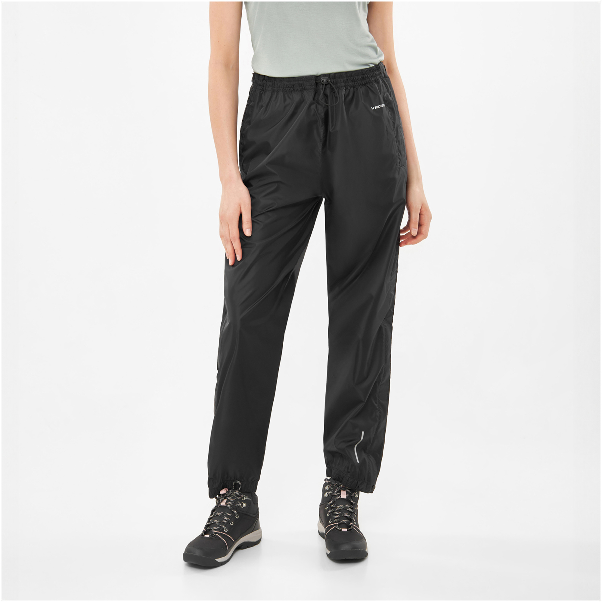 Dámské rozepínací nepromokavé kalhoty Viking Rainier Full Zip Lady černé S