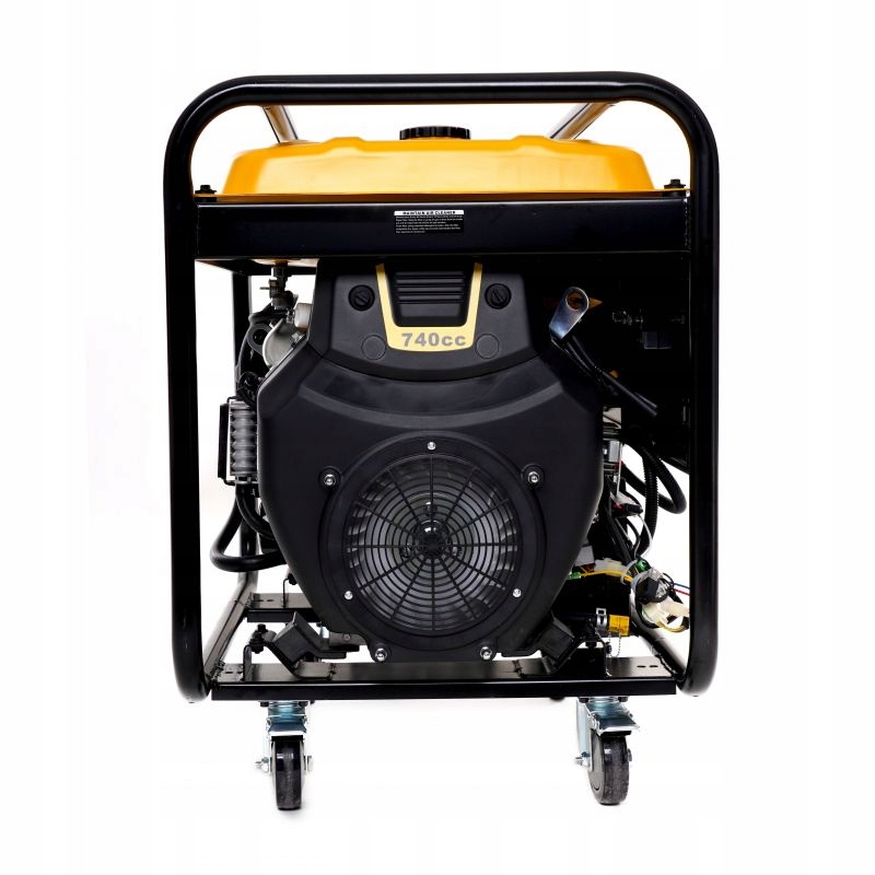 AGREGAT PRĄDOTWÓRCZY TRÓJFAZOWY 15000W 15kW KD196 Przenośny Kraft&Dele Typ agregatu jednofazowy