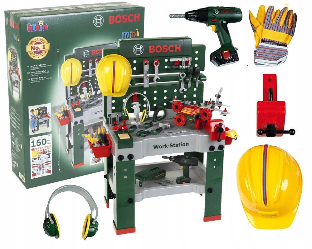 

Warsztat Dla Dziecka 150 el. Bosch No.1 Klein 8485