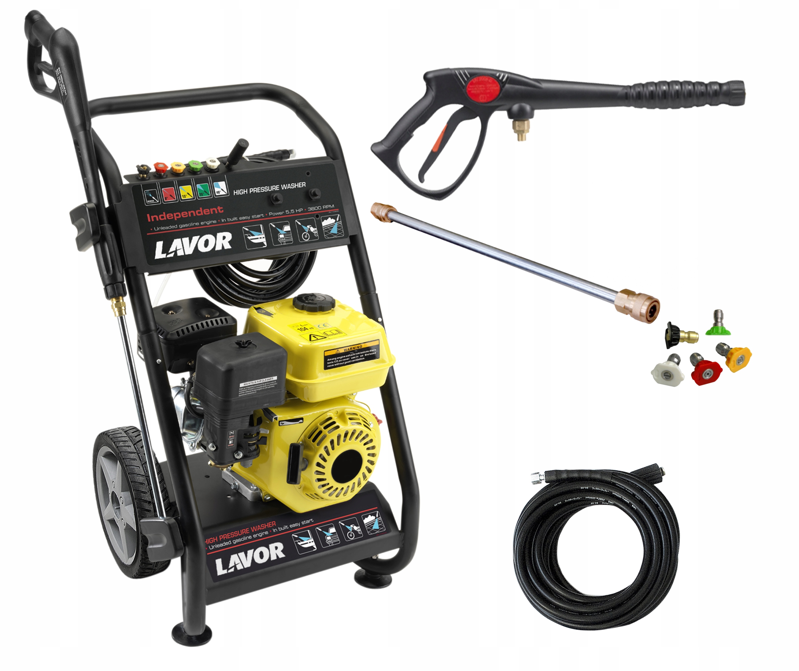 Апарат високого тиску LAVOR НЕЗАЛЕЖНИЙ 2700 БЕНЗИН 95 БЕНЗИН