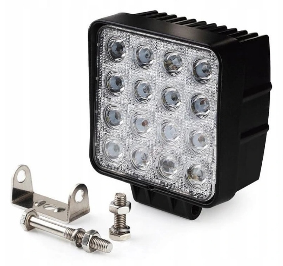 LAMPA ROBOCZA Halogen Szperacz 16 LED 48W 12V/24V