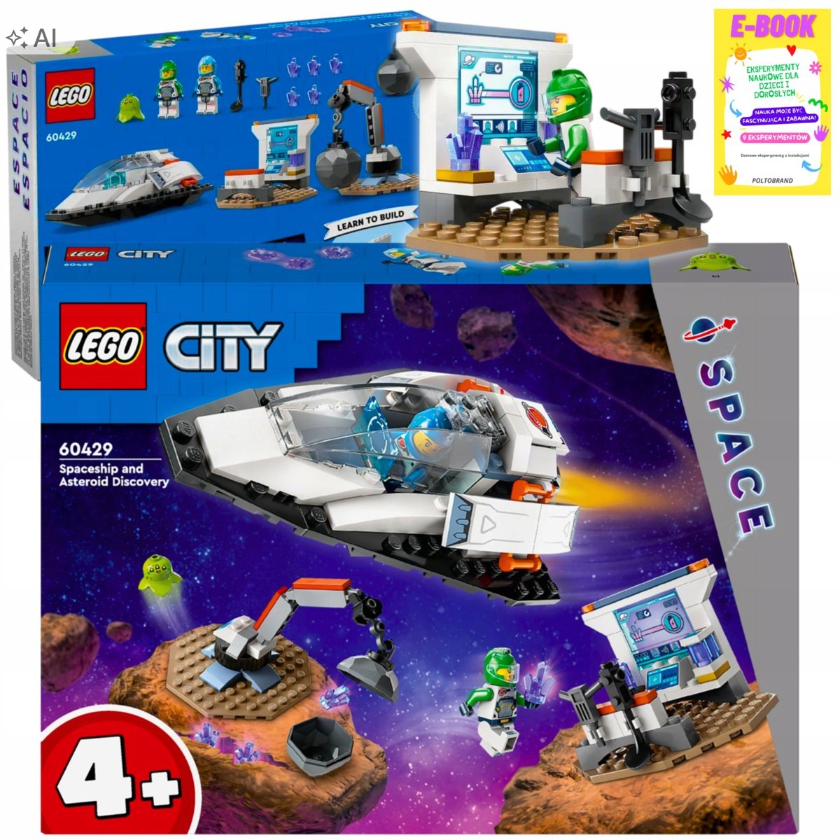 Lego Klocki City Statek Kosmiczny Odkrywanie Dla Dziecka Ebook