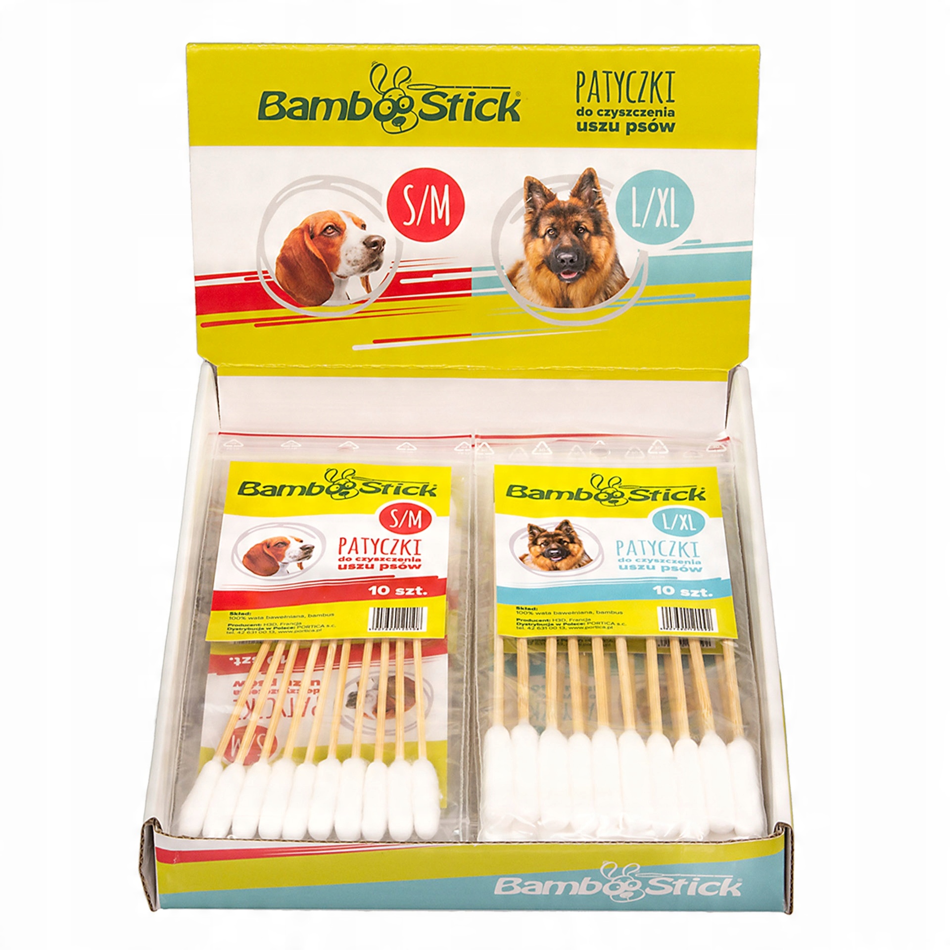 

Bamboostick Patyczki Do Uszu (L/XL 50 Sztuk)