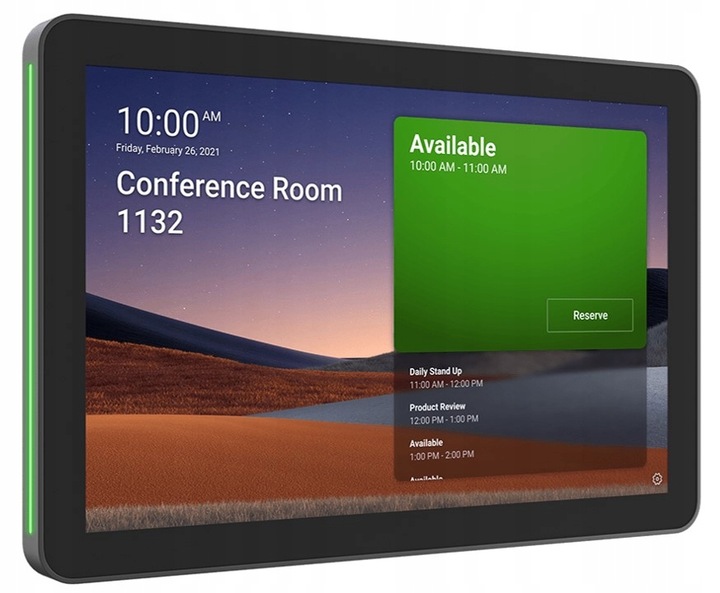 Dotykový panel pro konferenční místnosti Logitech 10" Montáž na sklo, PoE, Vesa