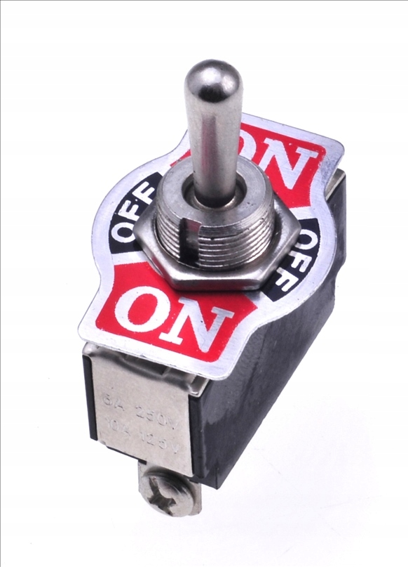 Włącznik hebelkowy On-off-on 3pin/3poz 5A/250VAC