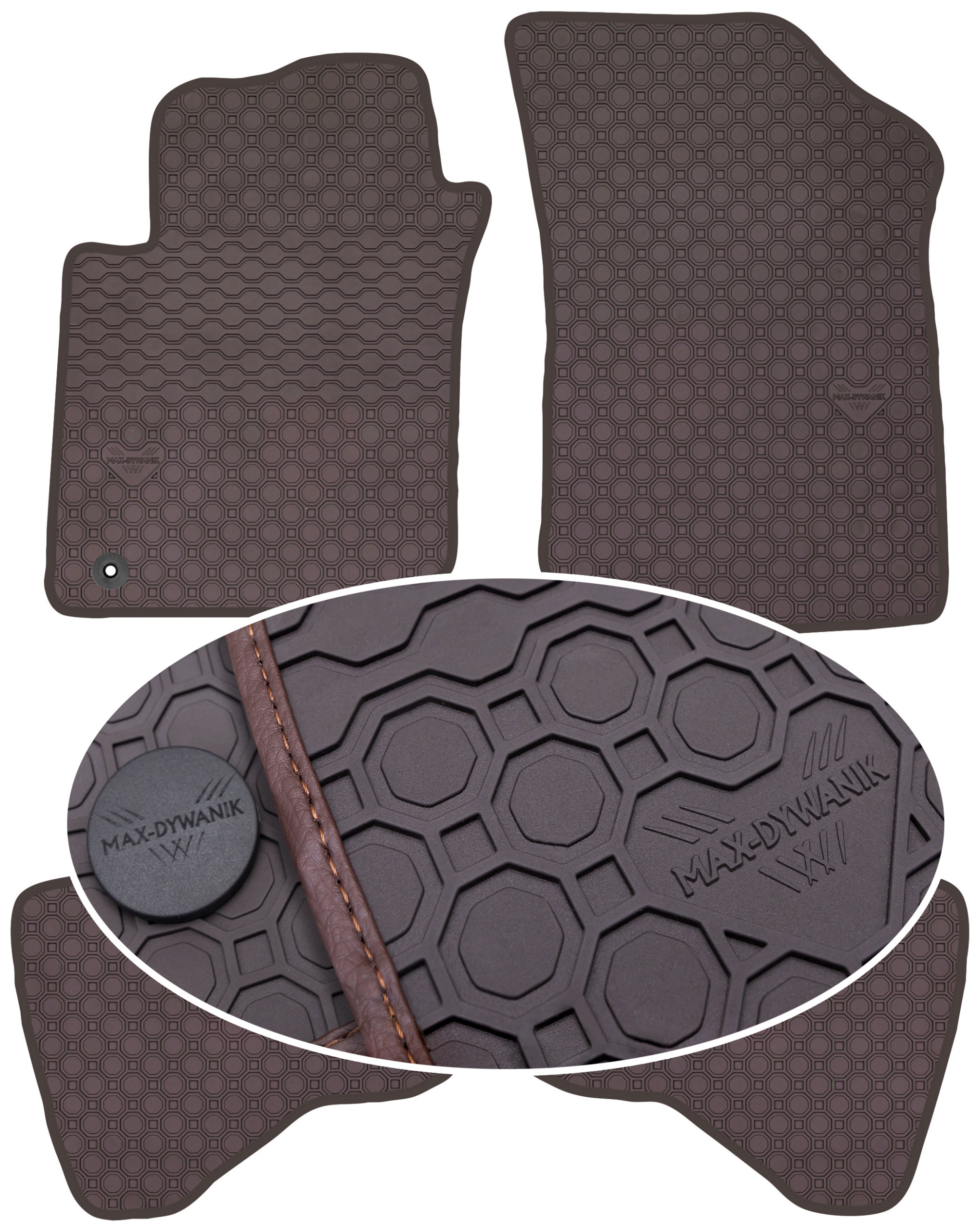 Citroen C1 I 2005-2009 Koberce Bronzové