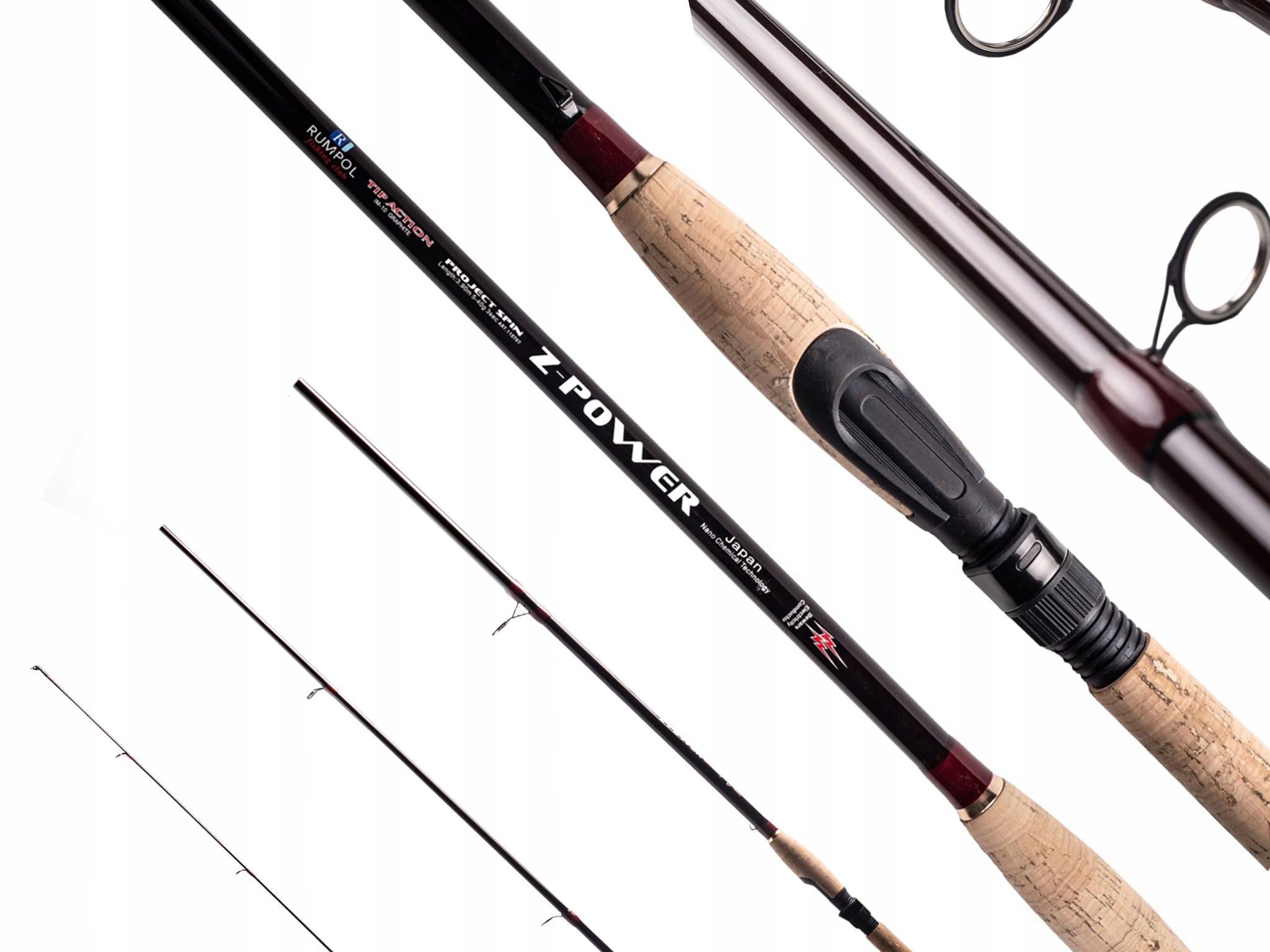 Prut Z-power Carbon Match 3.6 M 5-40 G 360 CM Matchový Rumpol