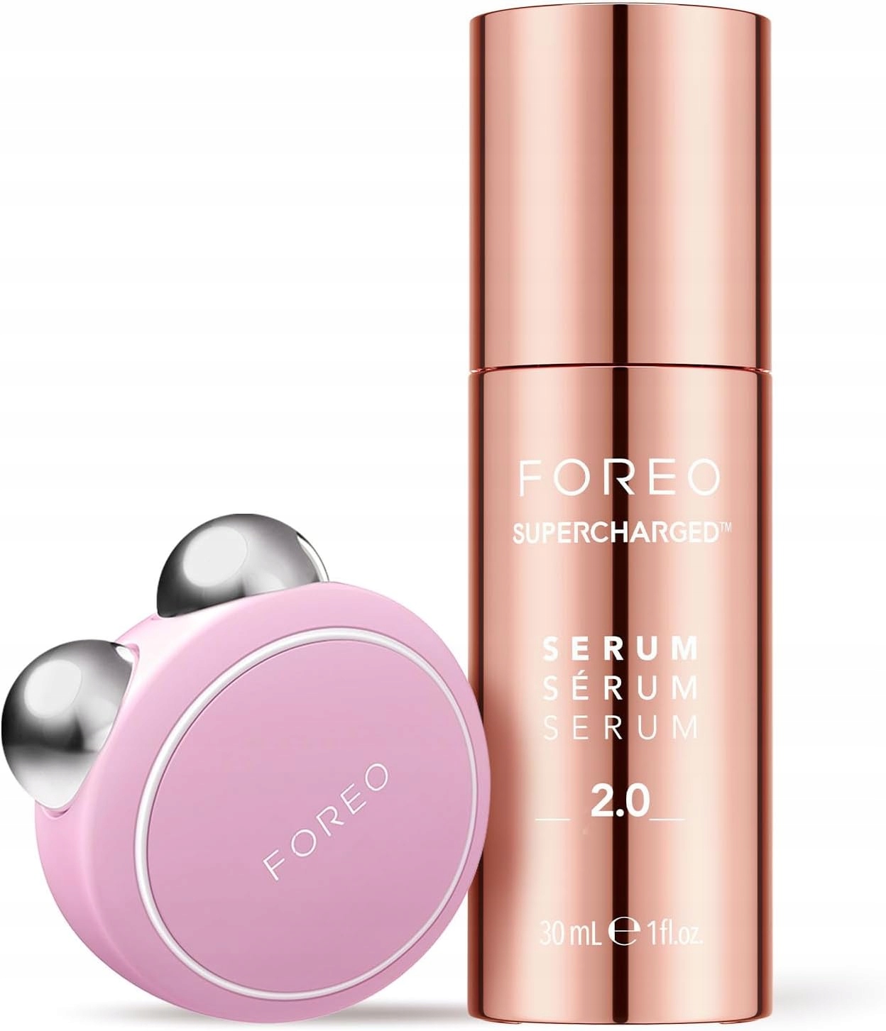 Foreo Bear mini mikroproud lifting obličeje anti-shock Pearl Pink