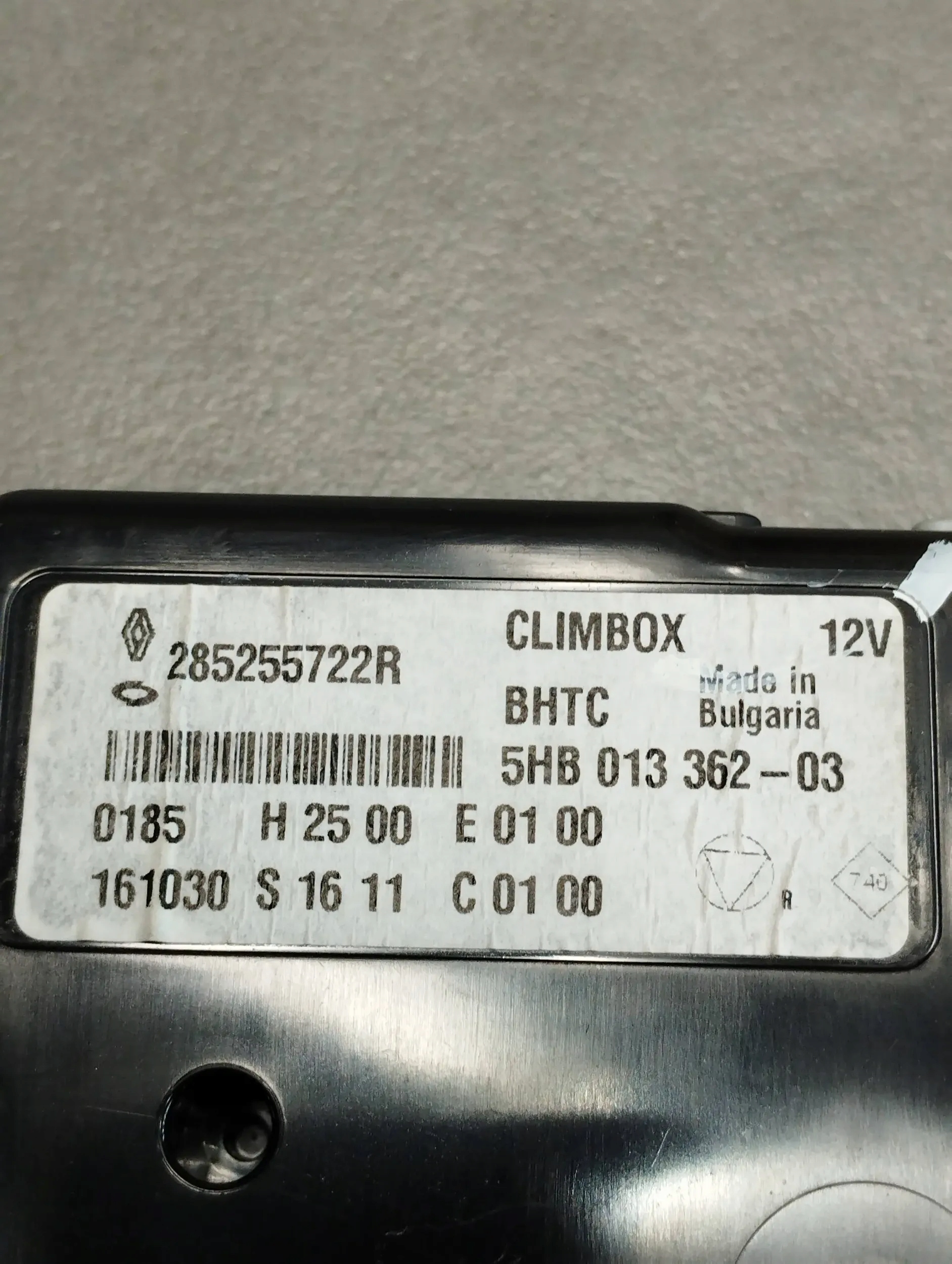 Renault Scenic IV Bedienteil klimaanlage 285255722R