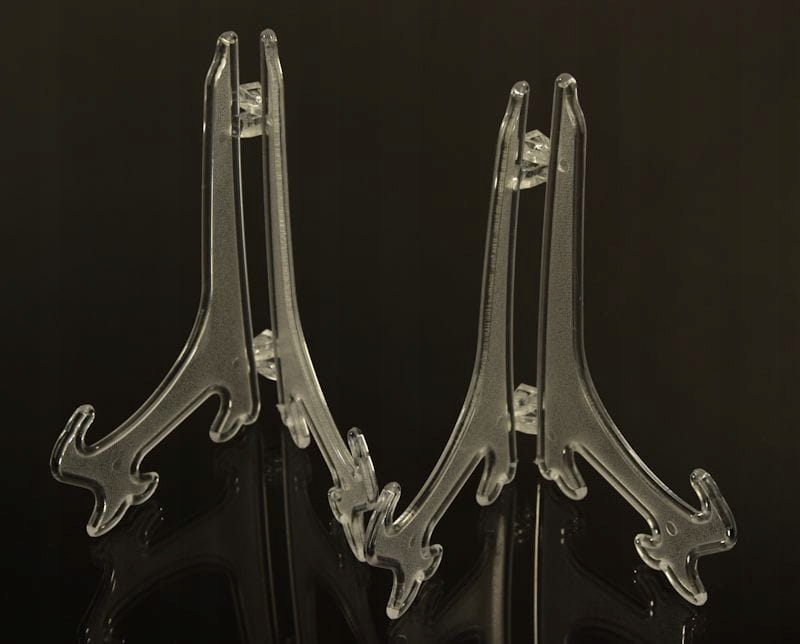 STOJAK PODSTAWKA UNIWERSALNA NA TALERZE RAMKI EKSPOZYTOR 18cm 2 szt Typ stojak