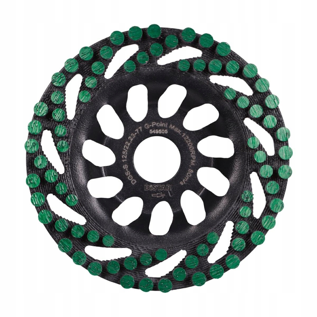 Distar Hrncový Kotouč Green Point 125 x 22,23 mm