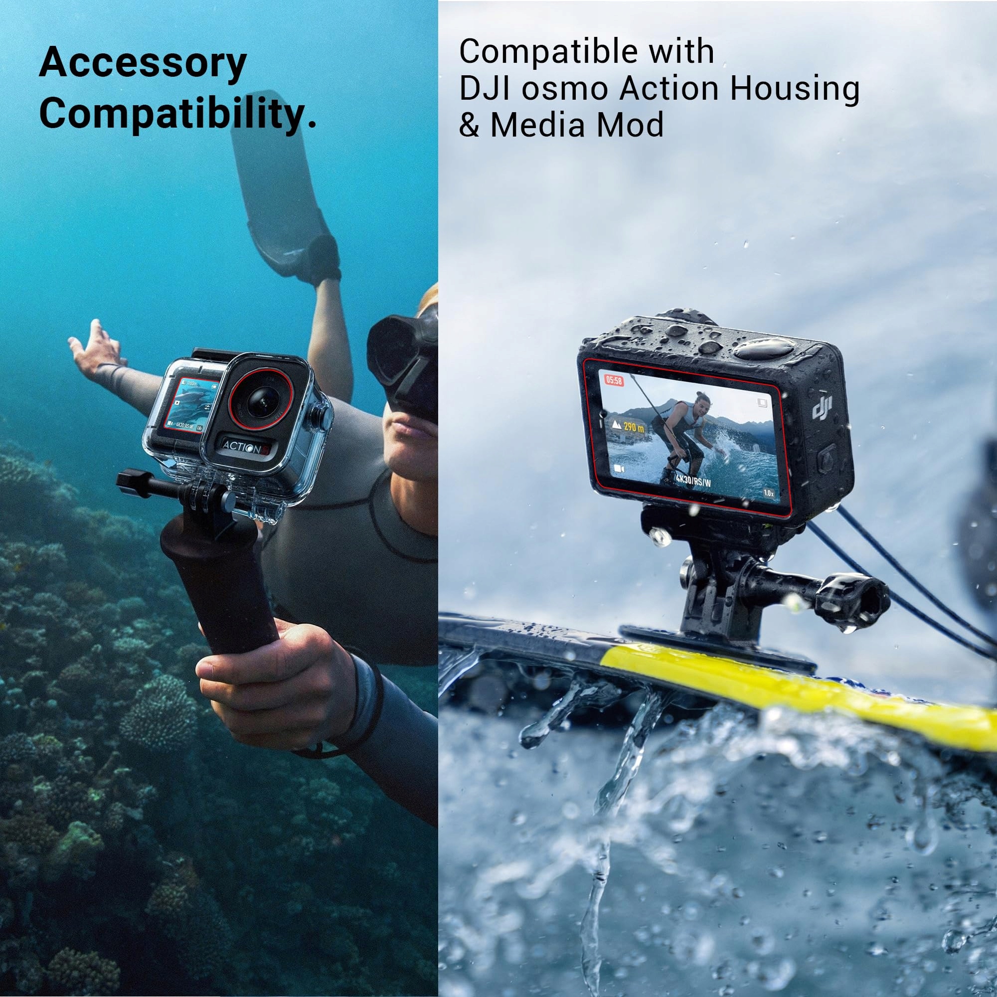 CYNOVA Zestaw Etui Osmo Action 5 Pro Do DJI Osmo Action 5 Ochrona — miniatura 5