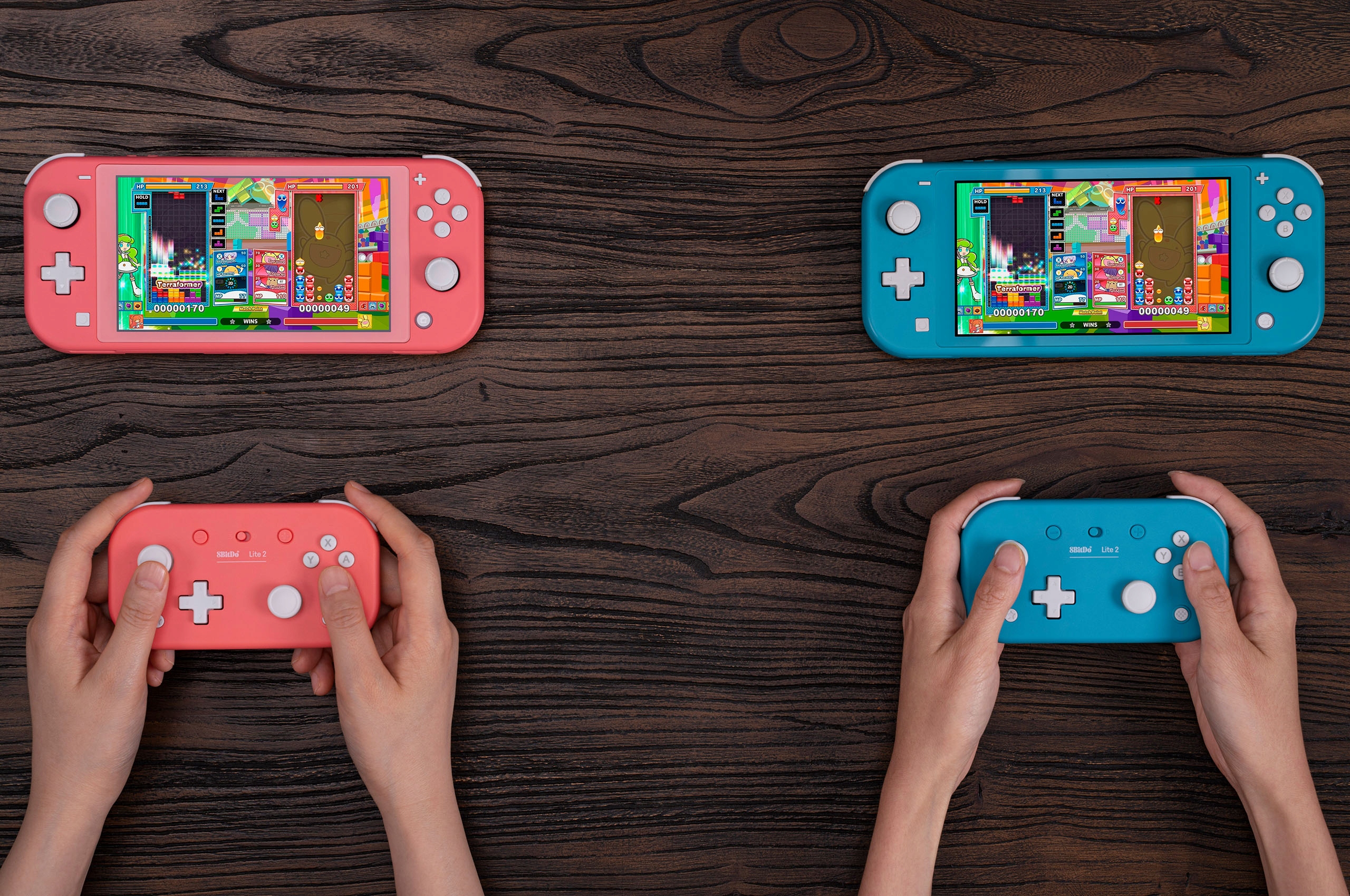 Pad bezprzewodowy do Nintendo Switch Android Apple RPi 8BitDo Lite 2 Pink Kod producenta RET00298
