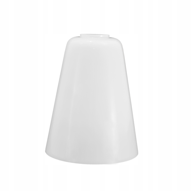 Stínidlo 801 z bílého lesklého skla – průměr 24,5/6 cm