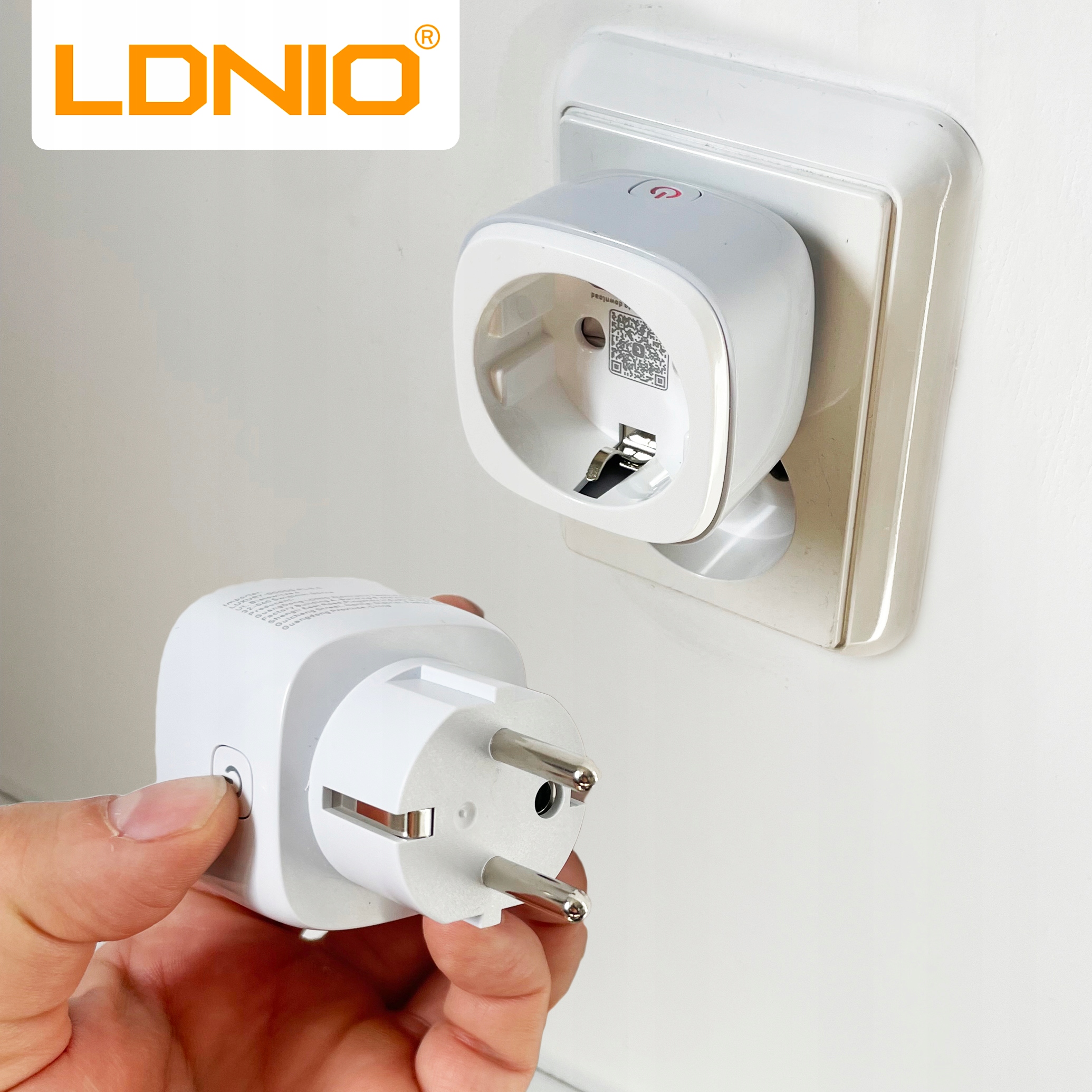 Inteligentne Gniazdko Watomierz SMART TUYA WiFi 230V 16A IOS i ANDROID Cechy dodatkowe łączność z wifi