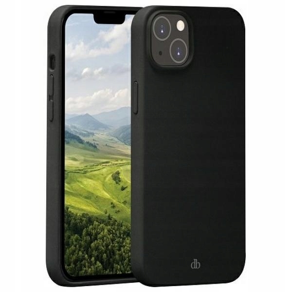 Pouzdro Monaco MagSafe pro iPhone 14 dbramante 1928, černá/černá