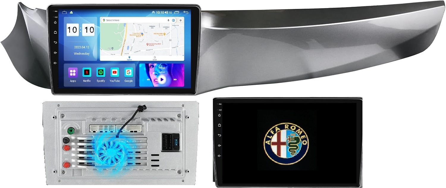 Radio Nawigacja Android Alfa Romeo Giulietta 2010-2015 +kamera 4/64GB