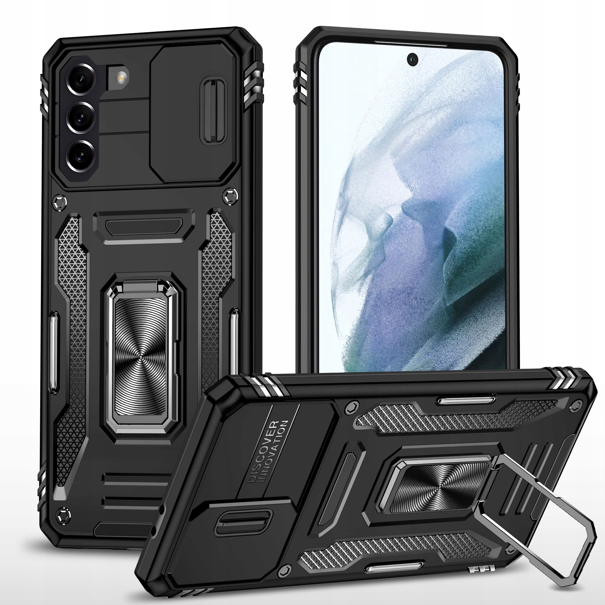 Plecki Daweixeau do Samsung Galaxy S21 Plus czarny Case 6,7