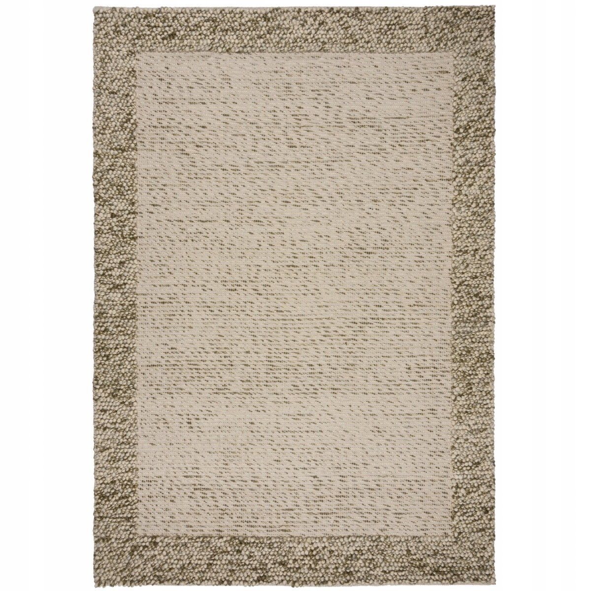 120x170 Kusový koberec Bobble Wool Green