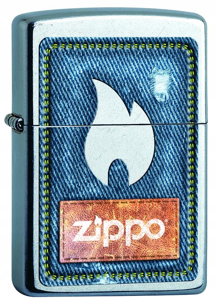 Originální džínový zapalovač Zippo zippo and Fame