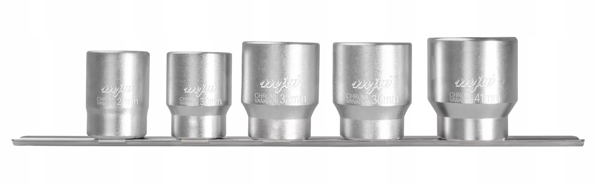 Sada nástavců 3/4" 12-hran 27-41 mm na liště pro nástrčné klíče