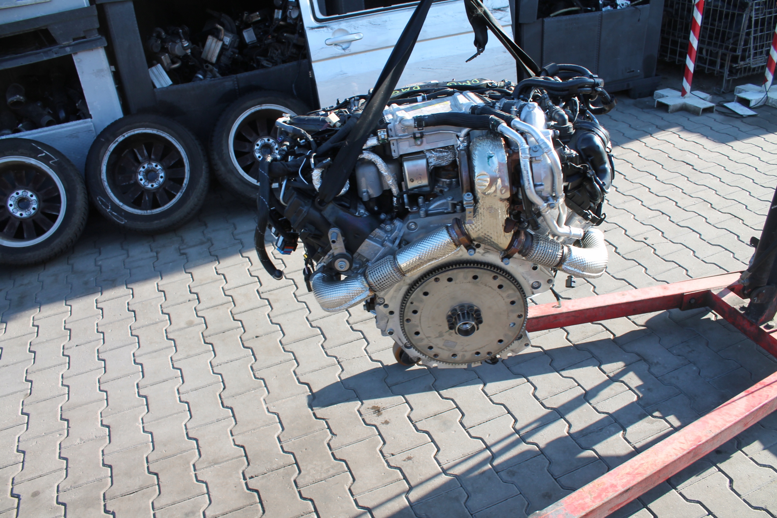engine complete AUDI 3,0 TDI DMG 20 TYSKM