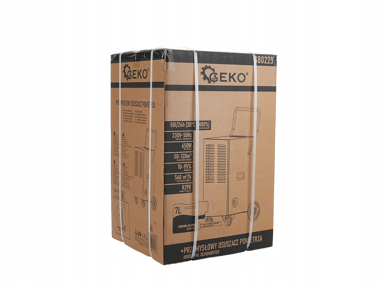 #Przemysłowy osuszacz powietrza 50L/24H (1) Marka Geko