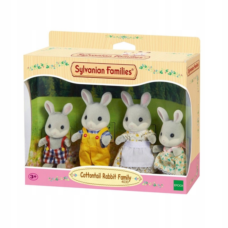

Sylvanian Families Rodzina szarych króliczków 4030