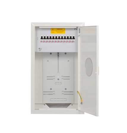 Rozdzielnica podtynkowa licznikowa 3F 12S zamek