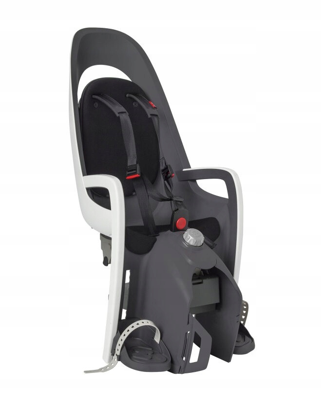 Hamax Fotelik rowerowy Caress montowany na bagażniku White/black