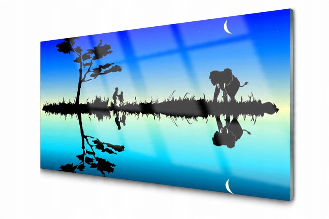 

Panel szklany dekor Abstrakcja Afryka 120x60