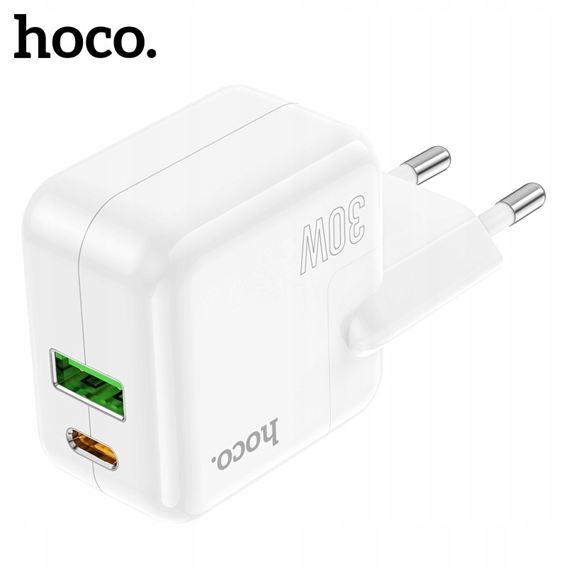Szybka ładowarka Typ Typu C USB-C PD 30W do A33 A34 A53 A54 S20 S21 S22 S23 Marka Hoco