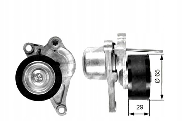 Gates Napínák Řemene Nissan NV400 Asistent řidiče #28