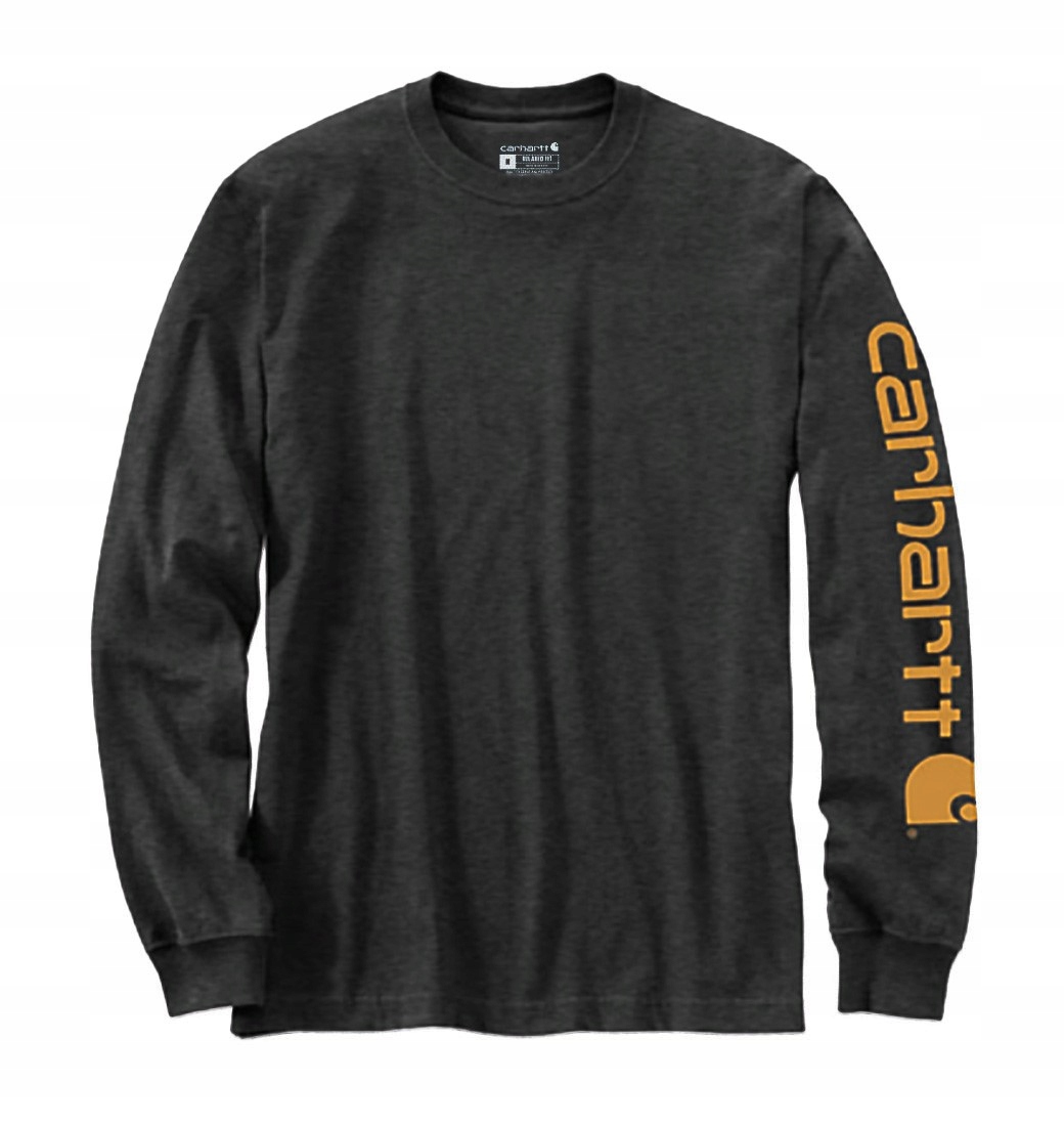 Tričko Carhartt Heavy Sleeve Logo Carbon Heather