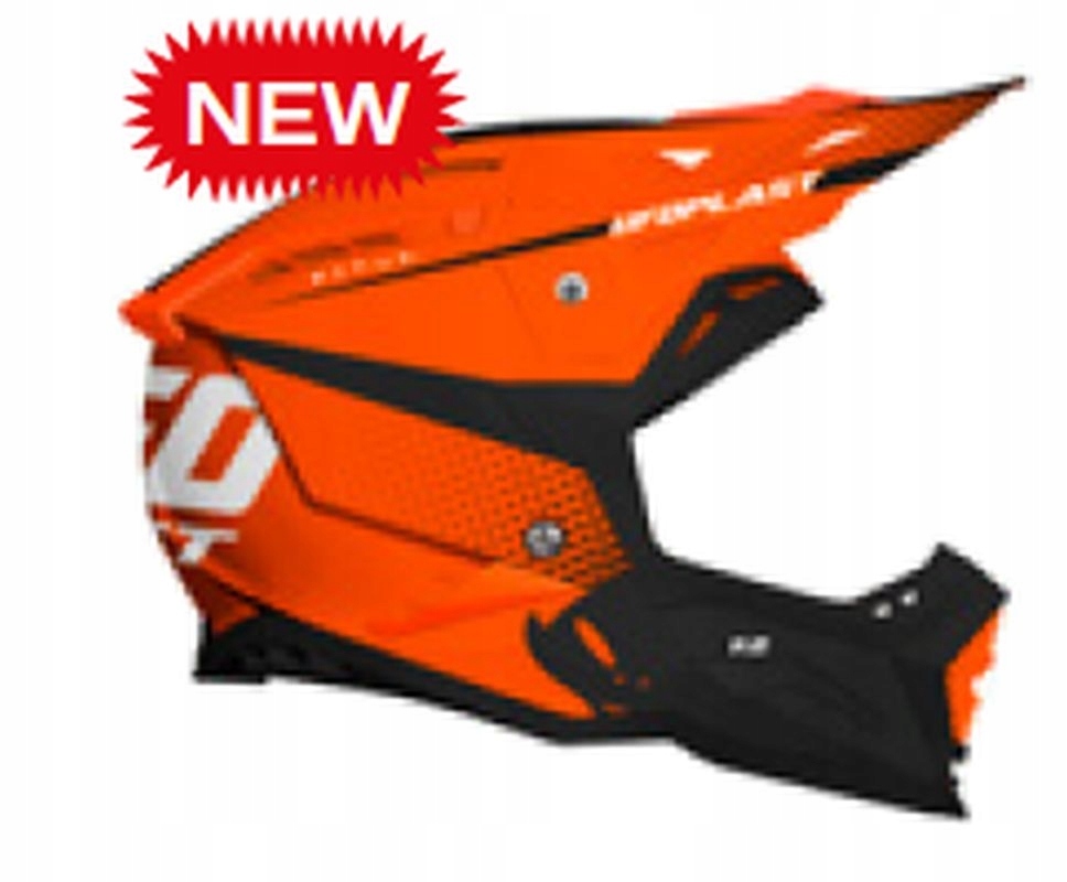 Ufo Prilba Echus Cross Farba Oranžová Fluo/čierna Veľkosť L Ece 22R06)