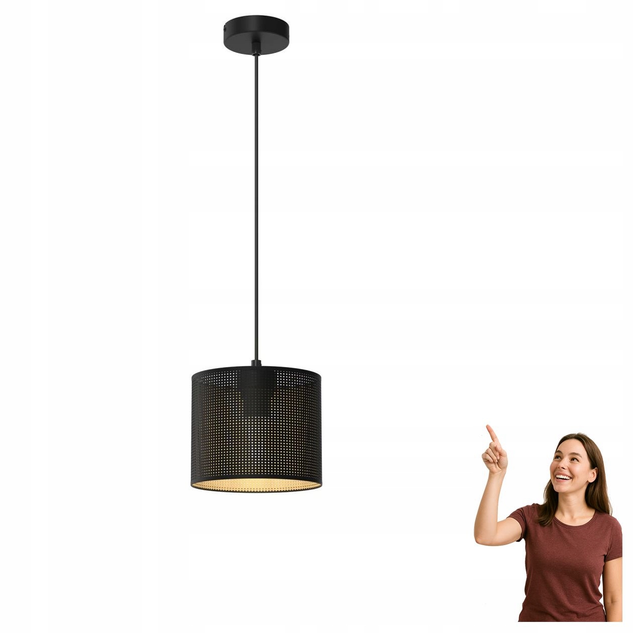 Závěsná ažurová lampa Loft Shade 5250 Luminex