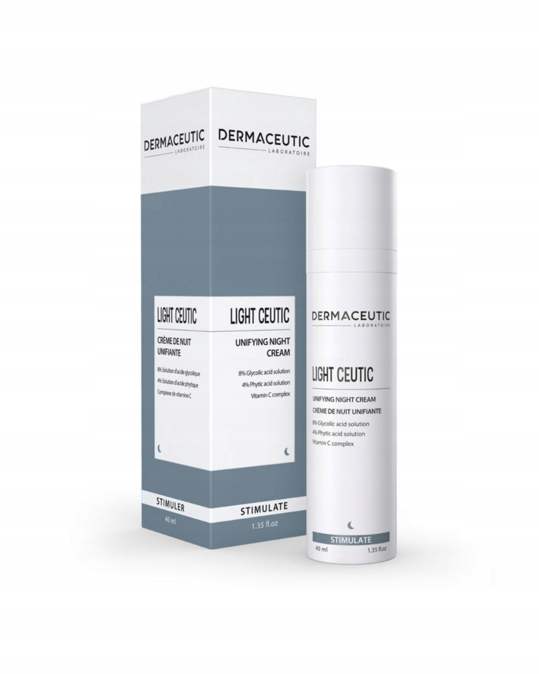 Orginał Dermaceutic Light Ceutic stymulujący krem na przebarwienia 40 ml