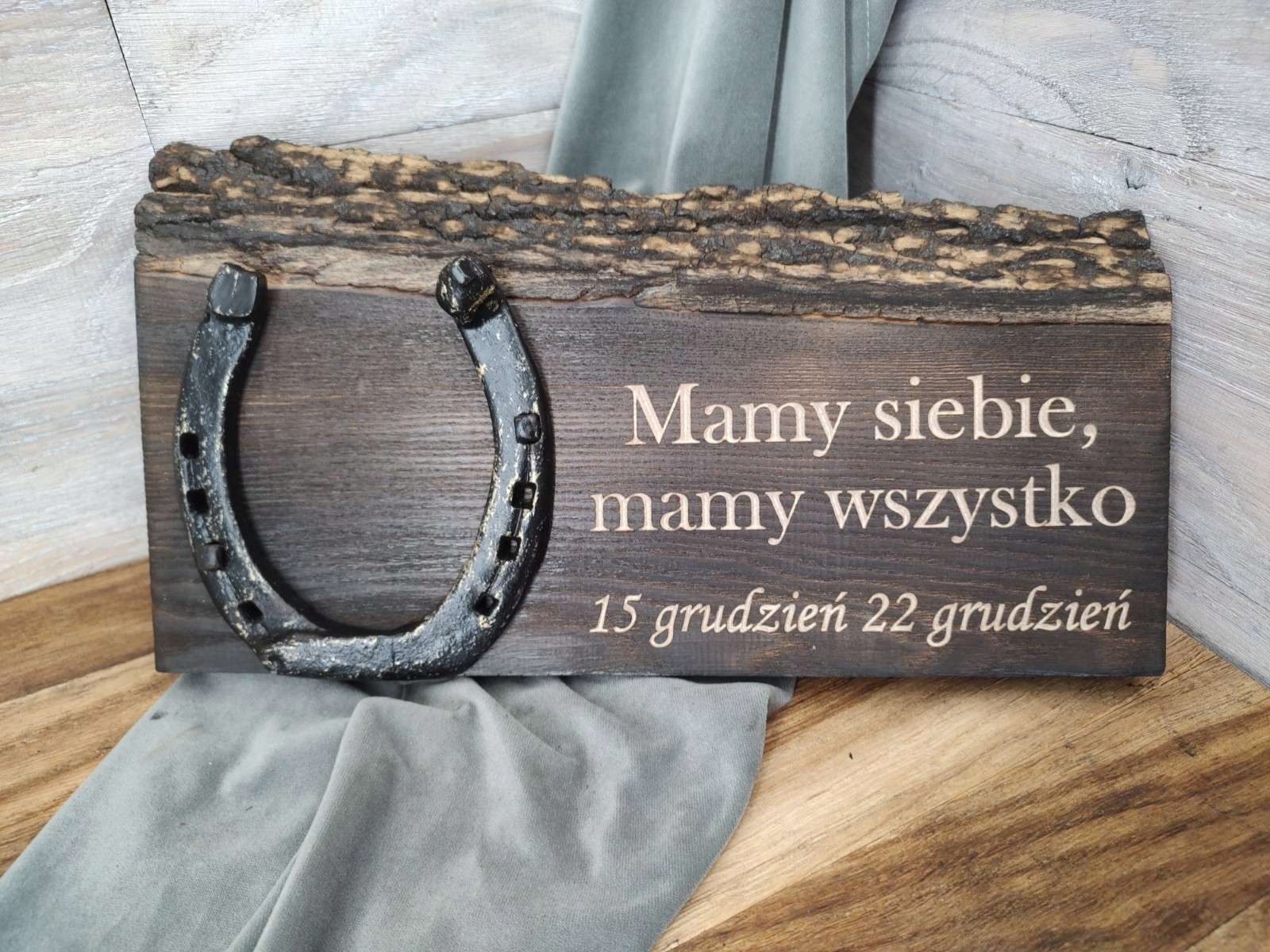 Originální dárek k Valentýnu gravírování podkovy