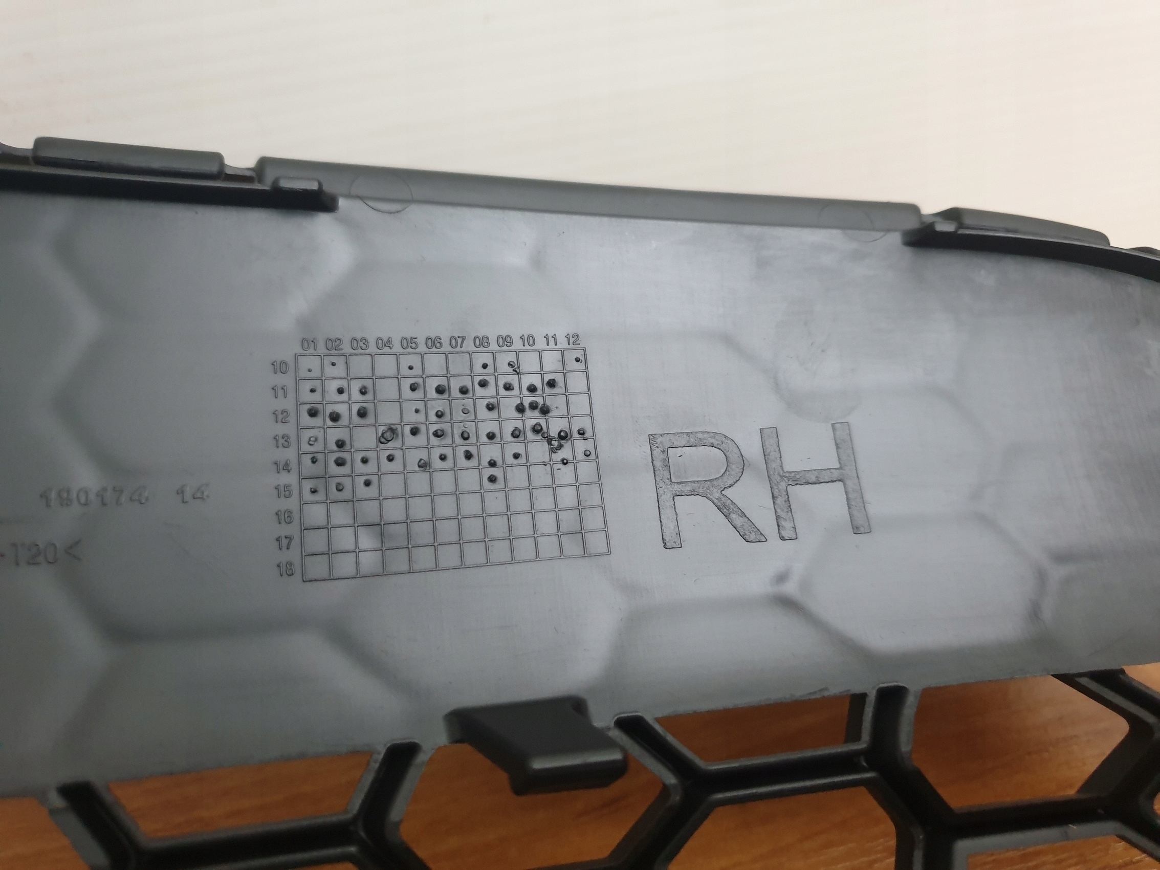 BMW X1 E84 m-packet right grid of a bumper spoiler