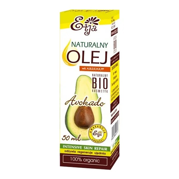 

Etja, olej avocado Bio, 50 ml