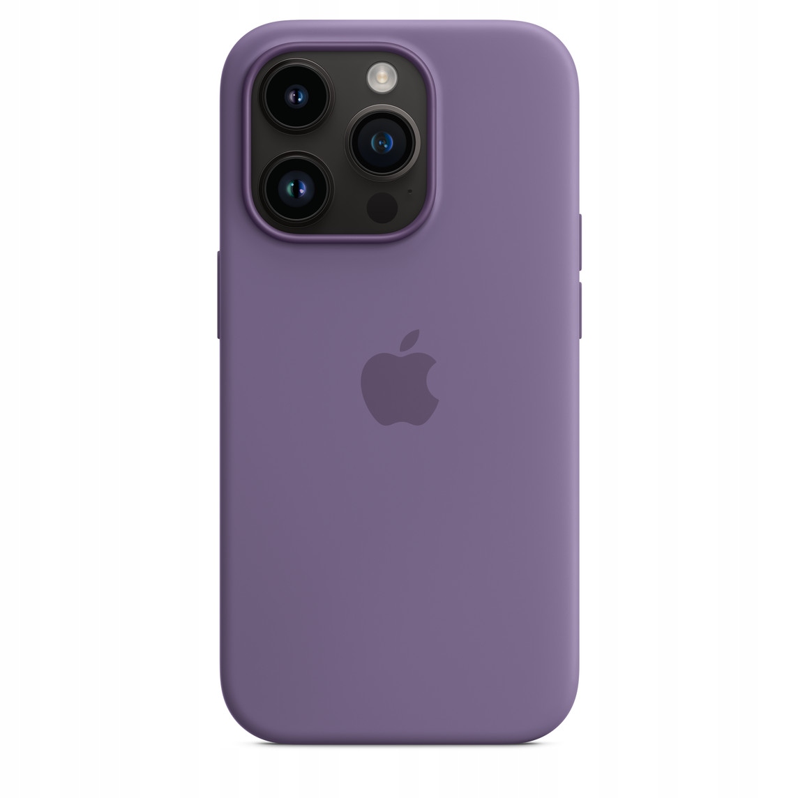 Silikonový kryt Magnetický iPhone 14 Pro Max Irys fialkový