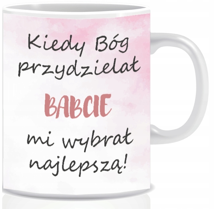 

Kubek ze zdjęciem Dzień Babci Podziękowanie