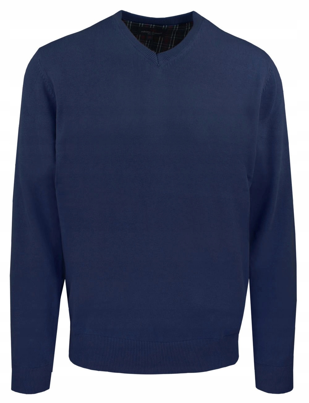 Pánský svetr s výstřihem do V (V-neck) Adriano Guinari Námořnická Modrá XL