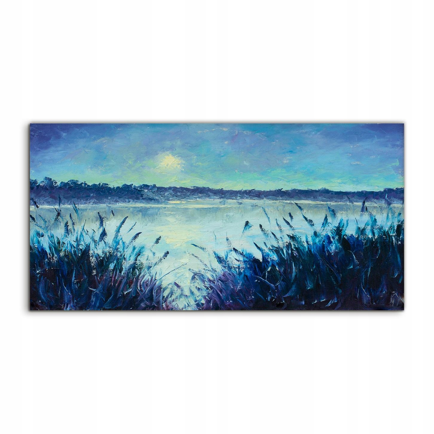 

Fotoobraz 120x60 na ścianę Śnieg Zima Rzeka Natura