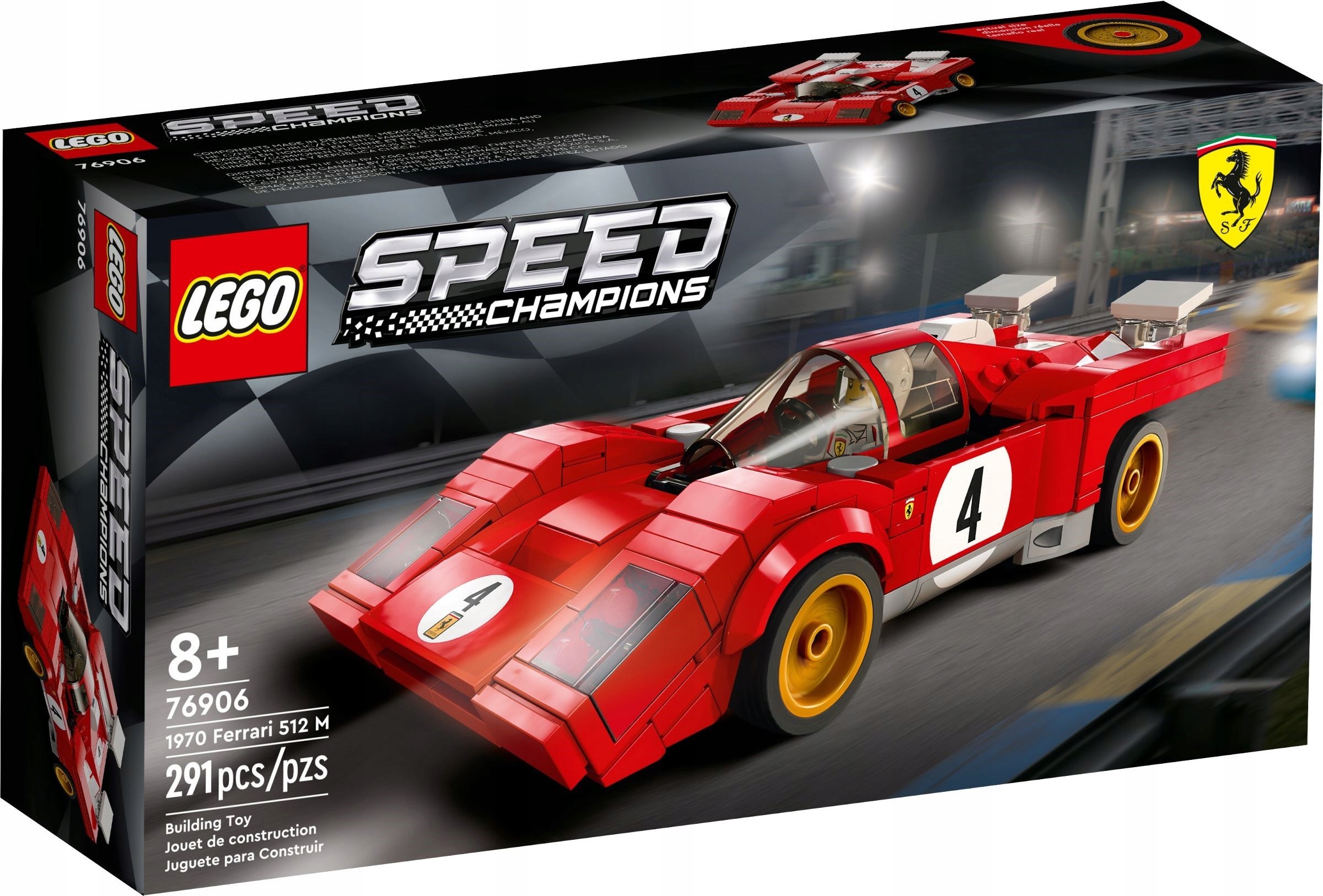 

Lego Speed Champions 1970 Ferrari 512 M 76906