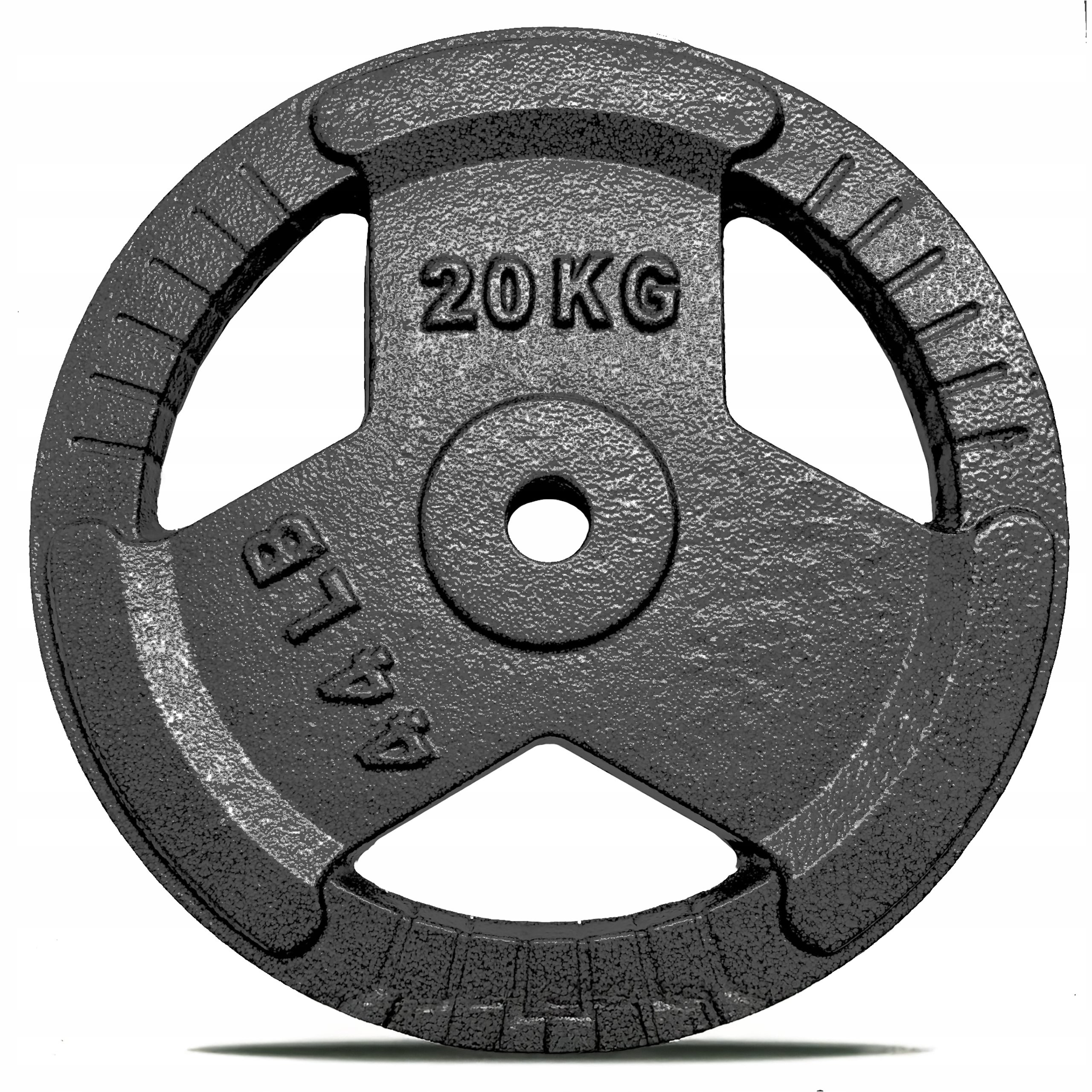 Obciążenie Żeliwne 20kg 28mm żeliwny talerz kierownica